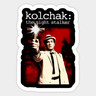 Kolchak The Night Stalker Sticker